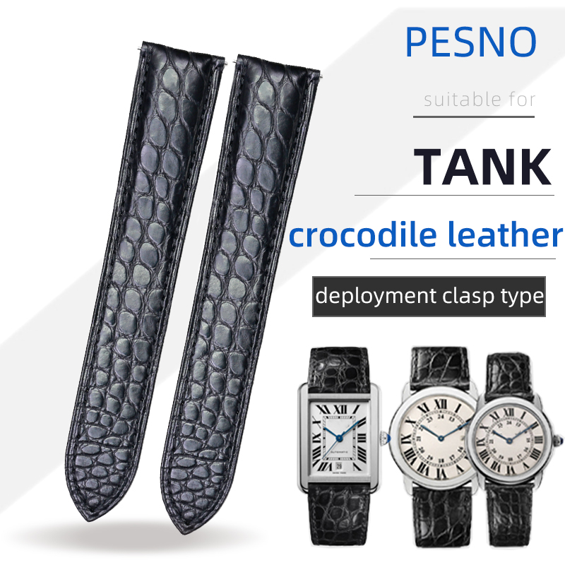 Cartier Watch Tank - PESNO Adequado para Cartier Tank, Pulseiras