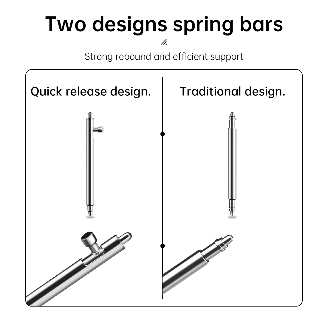 Maikes 316L Aço Inoxidável Bar - Curved Spring Bar avaliação e preço