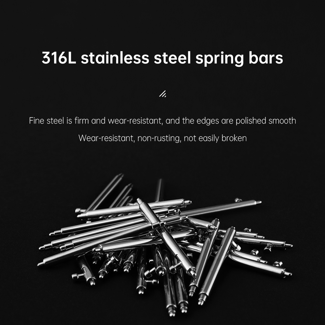 Maikes 316L Aço Inoxidável Bar - Curved Spring Bar avaliação e preço