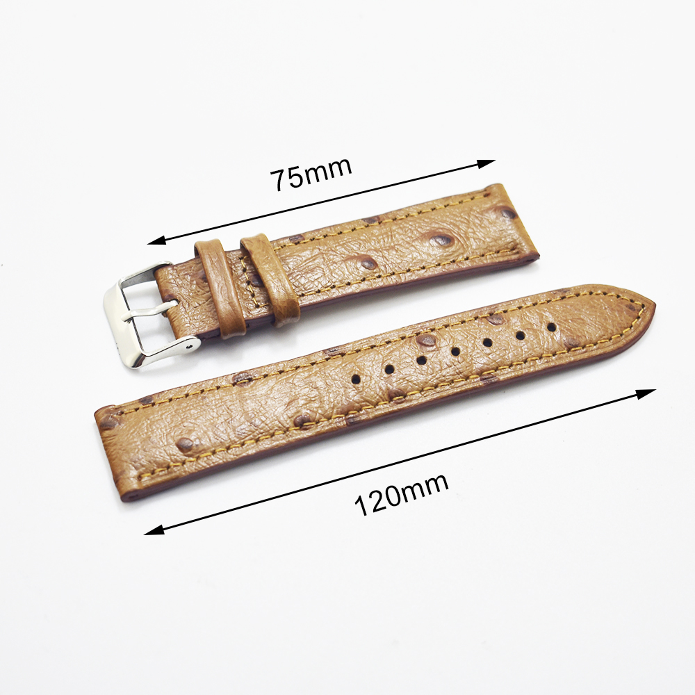 Pulseira de couro artesanal co - Curved Spring Bar avaliação e preço