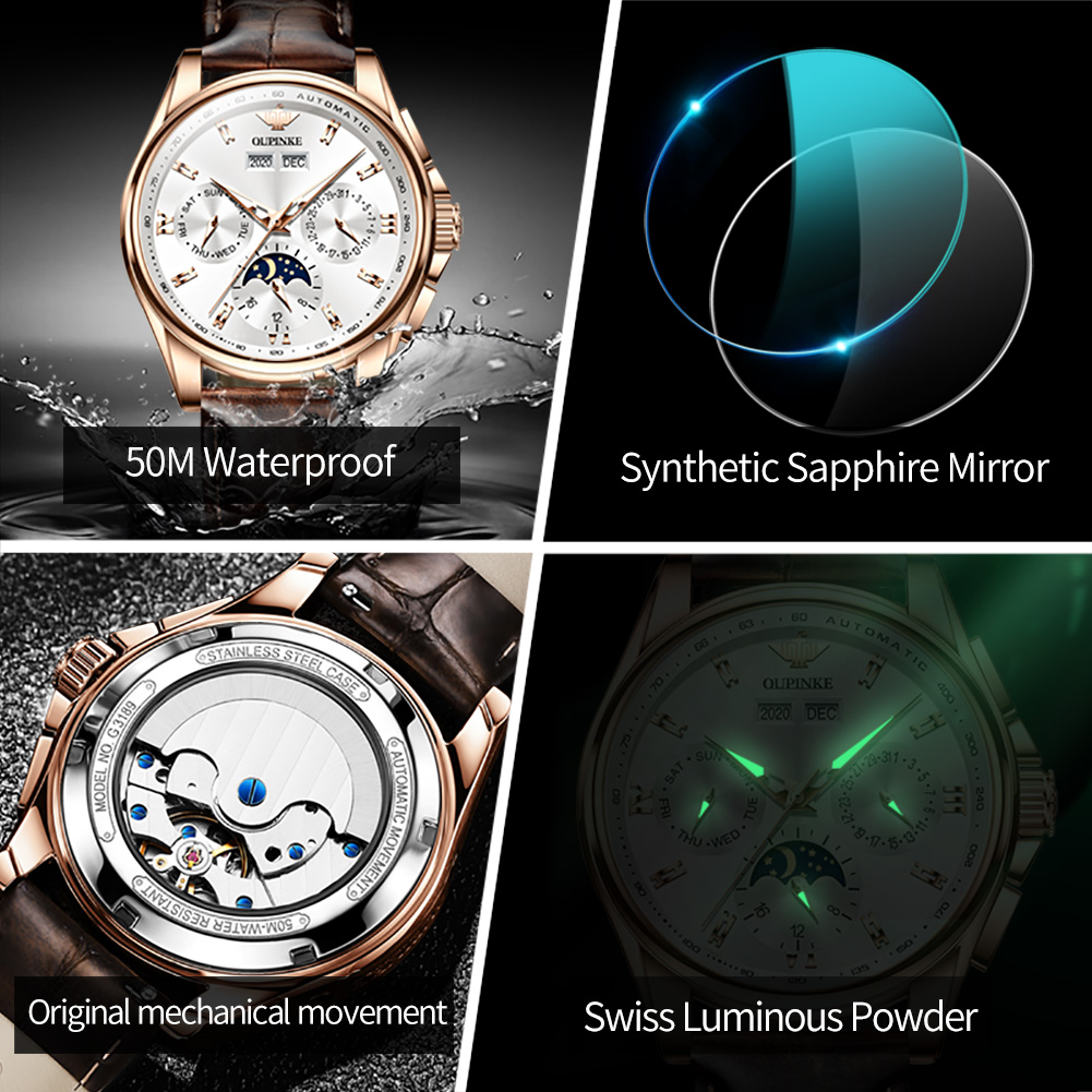 Oupinke 3189 relógio masculino - Seiko Watch Presage avaliação e preço