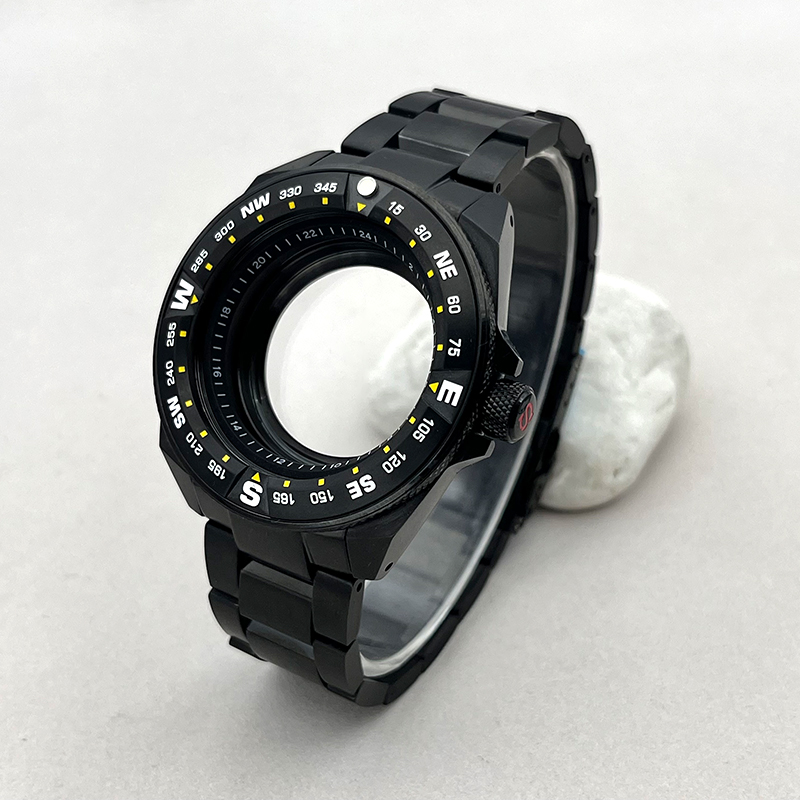 Preto 45mm seiko samurai rei s - Citizen Watch Tsuyosa avaliação e preço