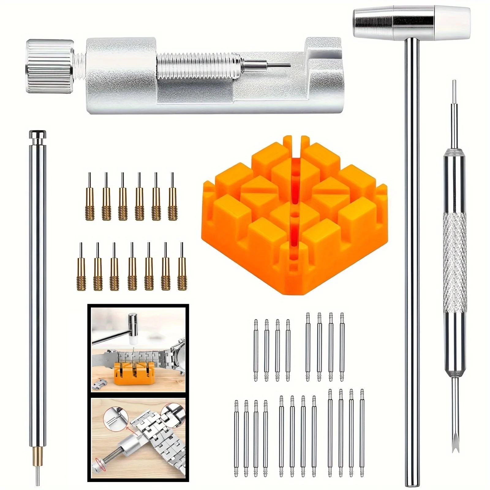 41 pçs/set link de relógio, ki - Spring Bar Tool Set avaliação e preço